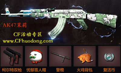 CF1分钱抢AK47茉莉抽奖活动网址