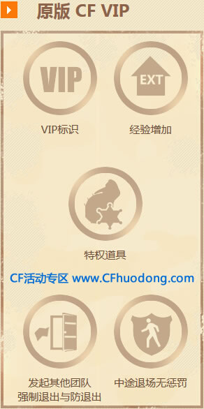 CFVIP2.0礼包领取活动