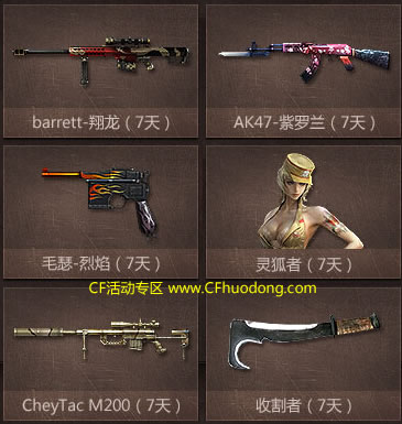 cf3月新版本2015活动网址