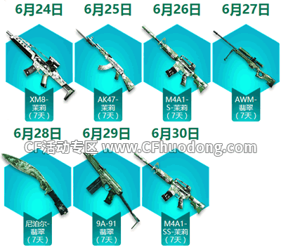 cf活动一起作战吧领取武器