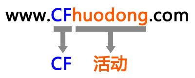 CF活动专区网址：www.CFhuodong.com