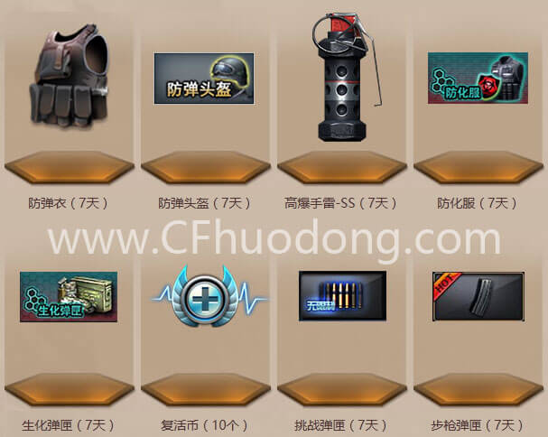 CF再上火线活动网址：领取CF礼包