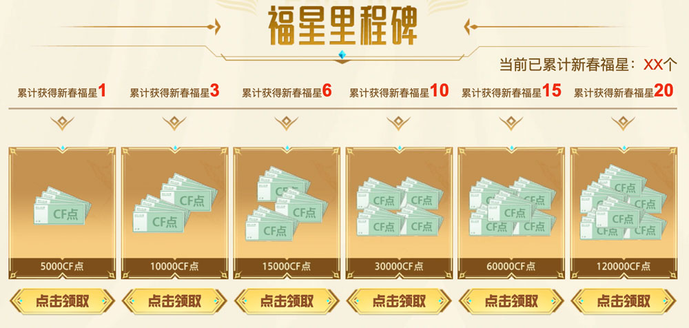 CF传说灵眸活动新春福星里程碑邀请码网址