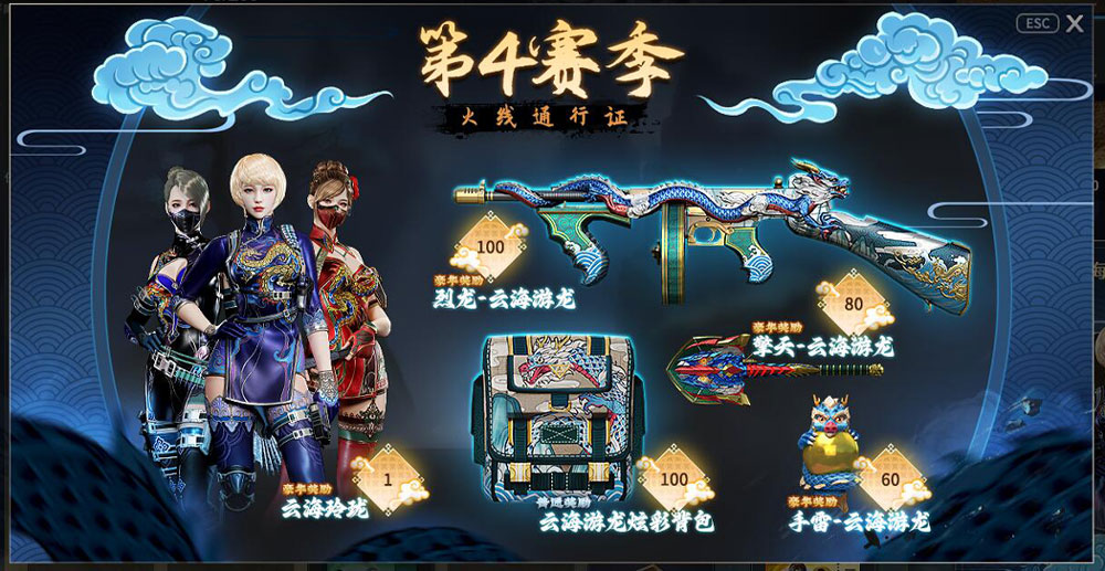 CF火线通行证第四赛季活动