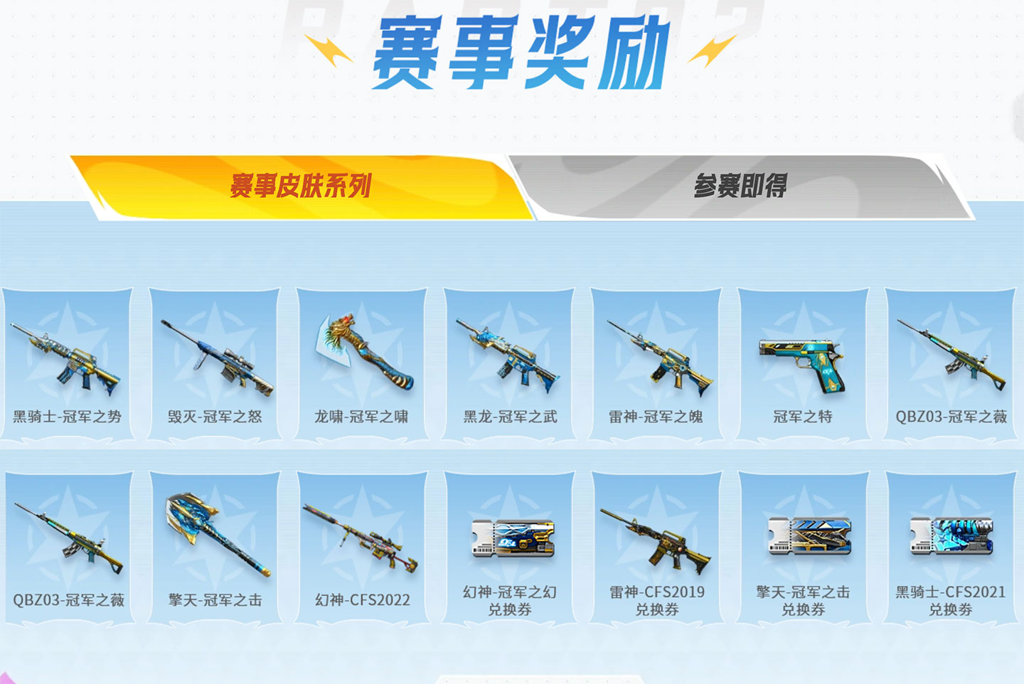 2024CF百城联赛活动赛事奖励