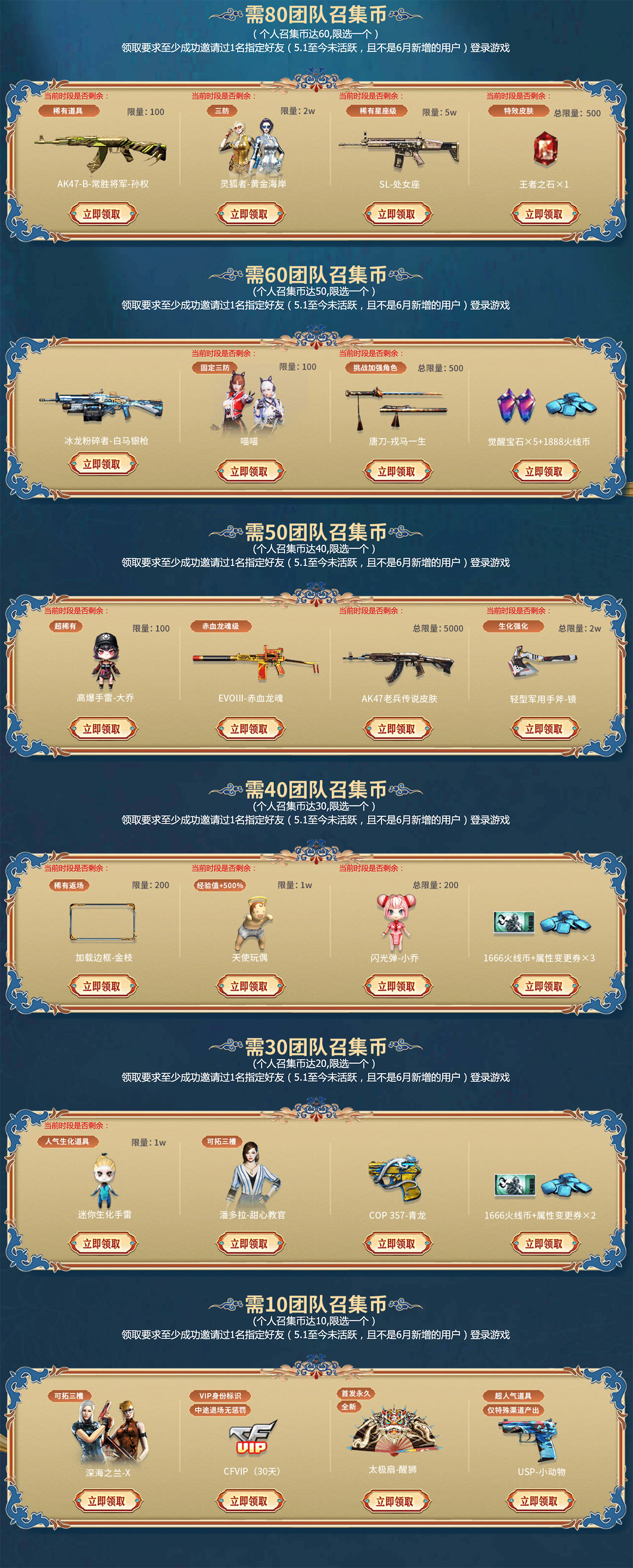 CF活动：6月召集币兑换奖励