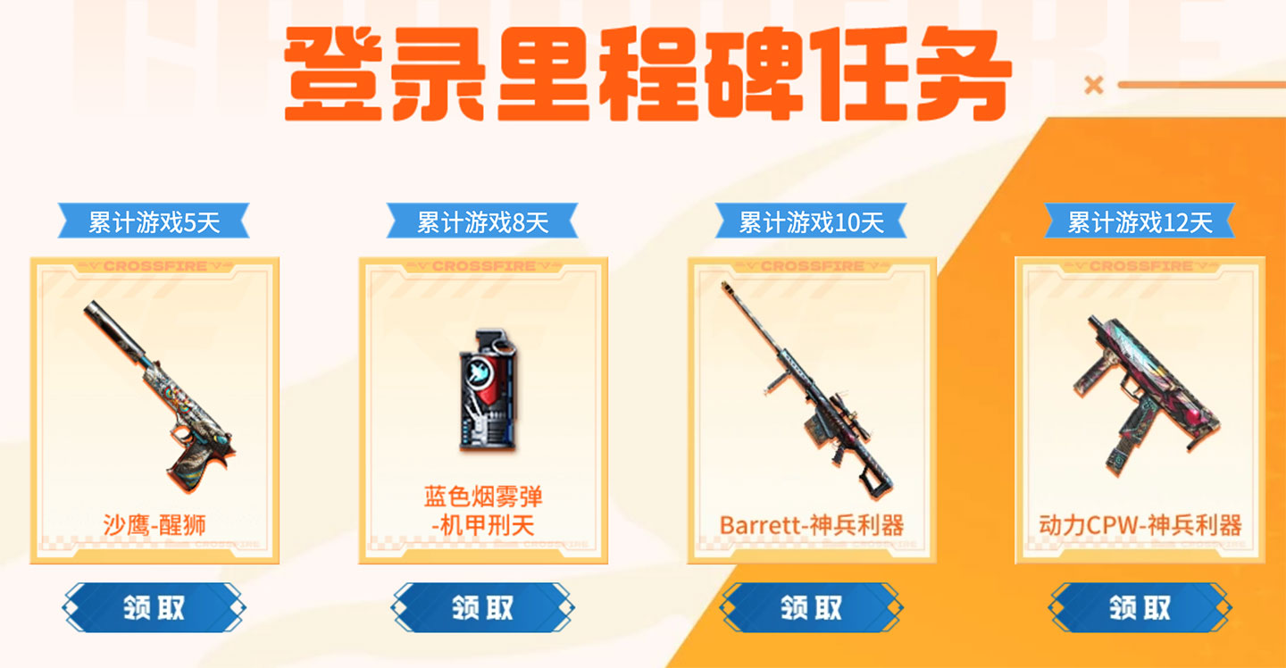 CF快手火线计划活动里程碑奖励