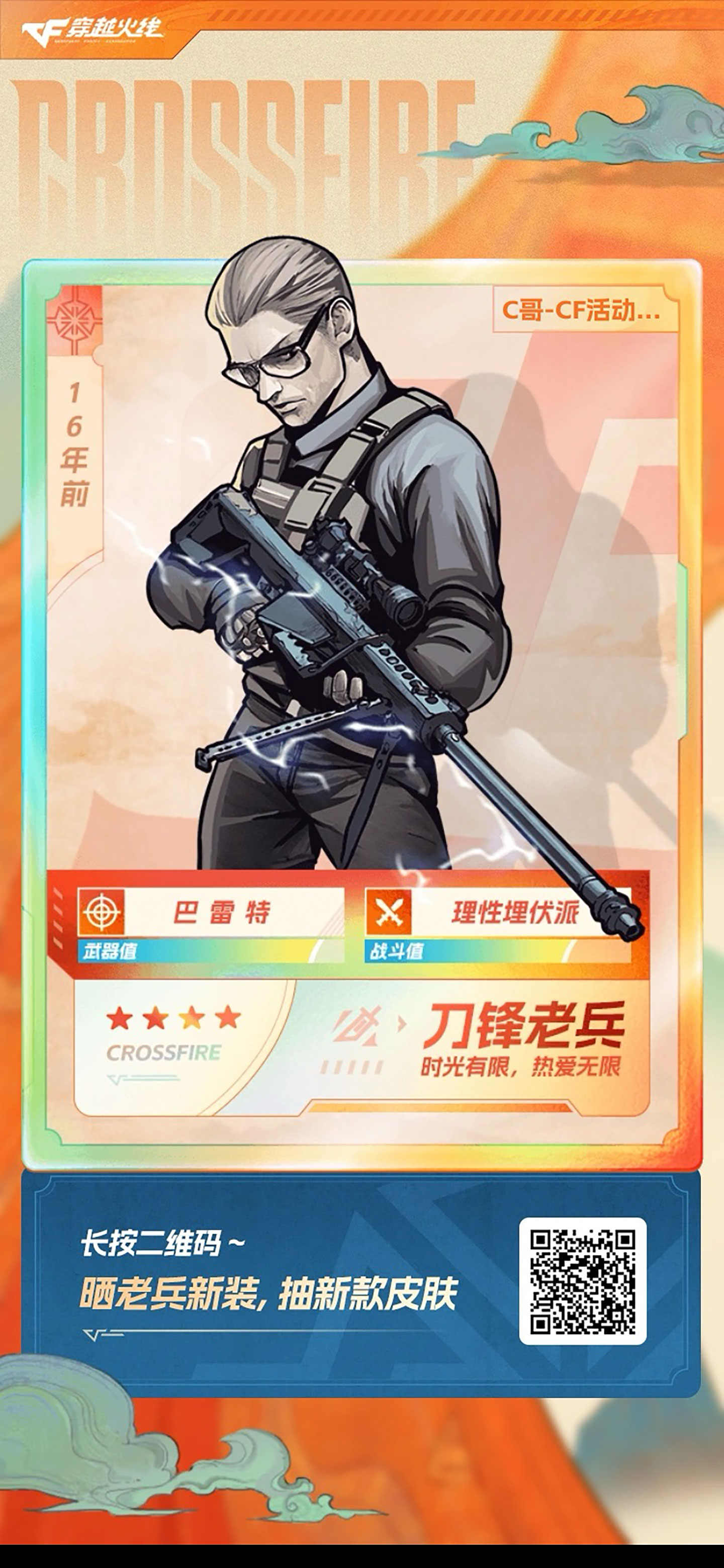 CF活动如果你穿越了会是谁