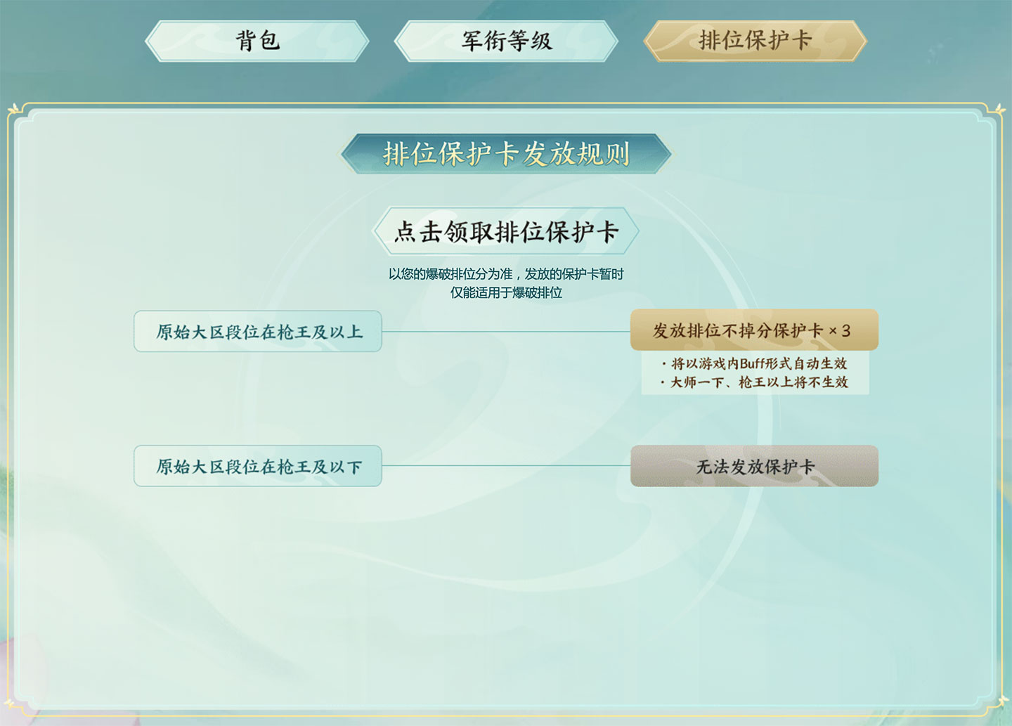 CF账号克隆领排位保护卡