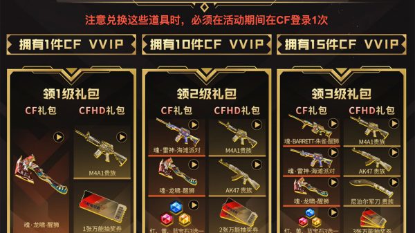 CF历史充值换神装