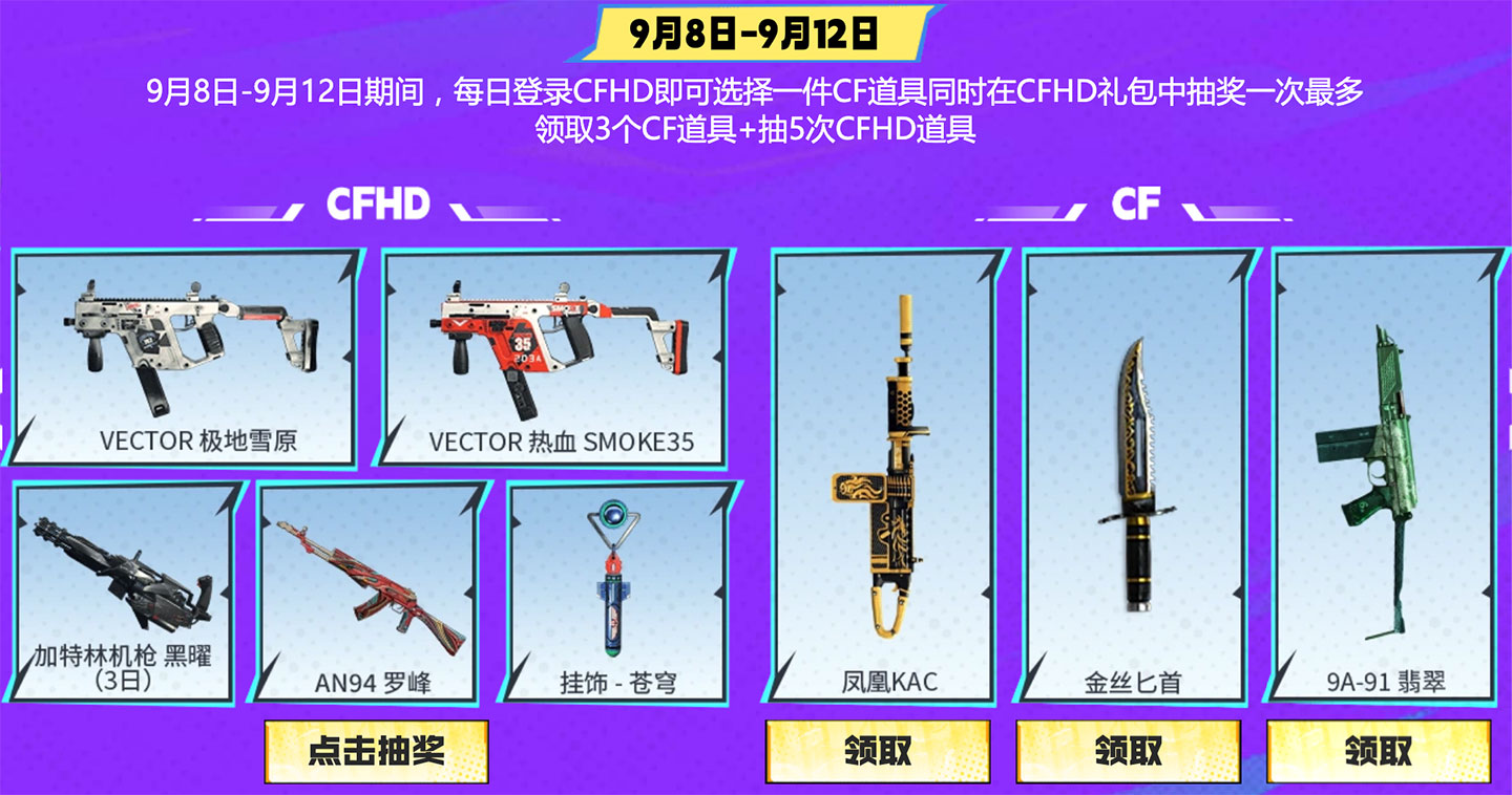 凤凰KAC、金丝匕首、9A-91 翡翠