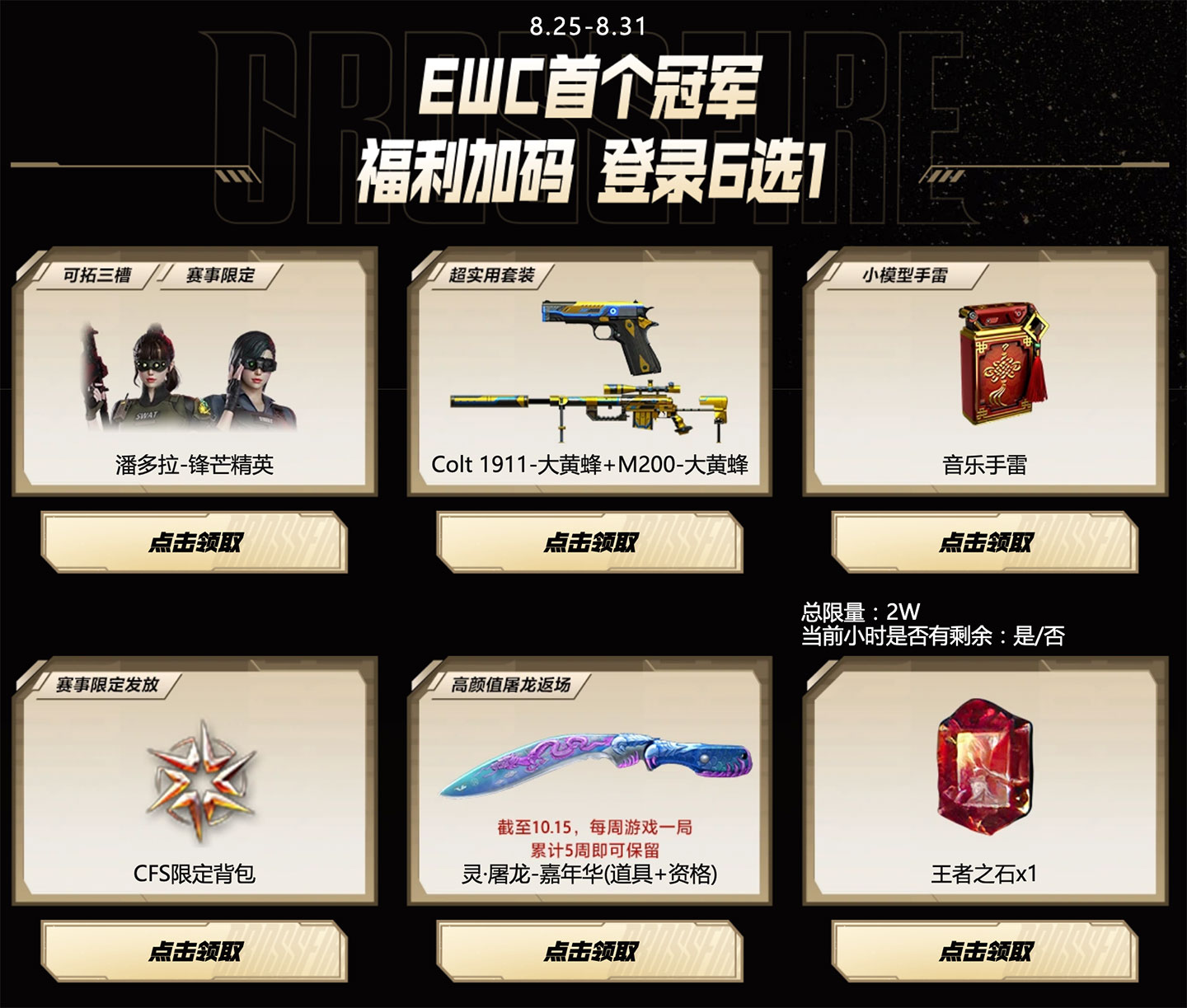 EWC加码活动