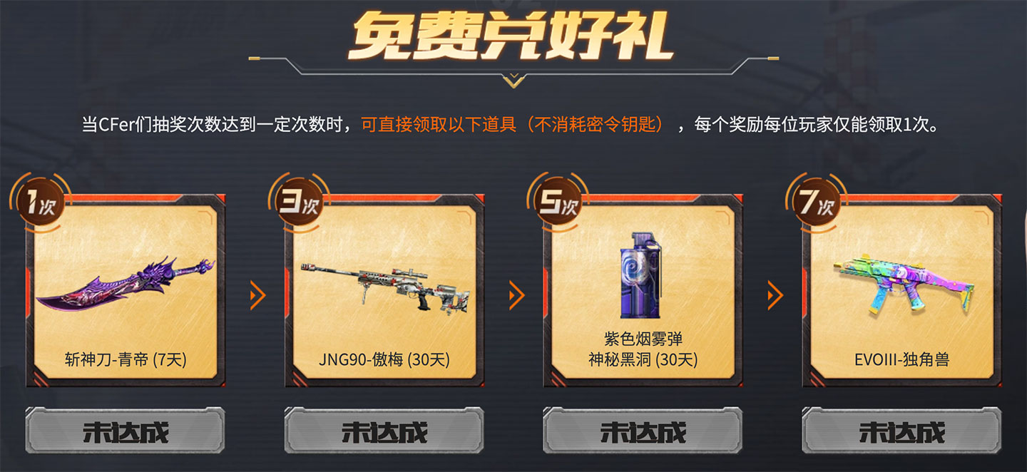 抖音CF活动 领EVO独角兽