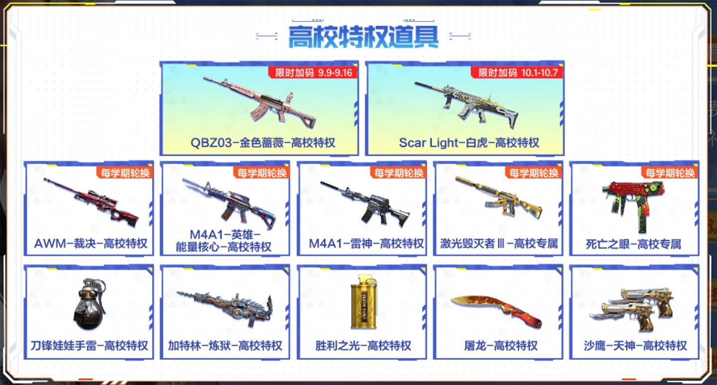 CF高校特权认证活动