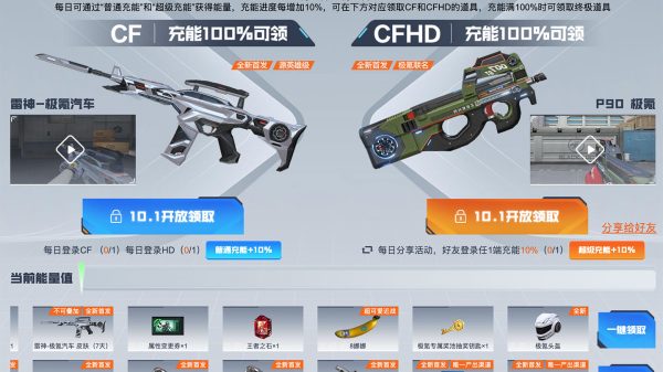 CF极氪汽车活动 充能环节