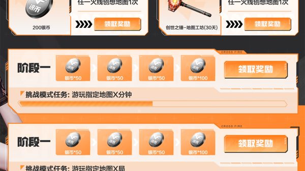 CF火线创想银币商店兑换奖励