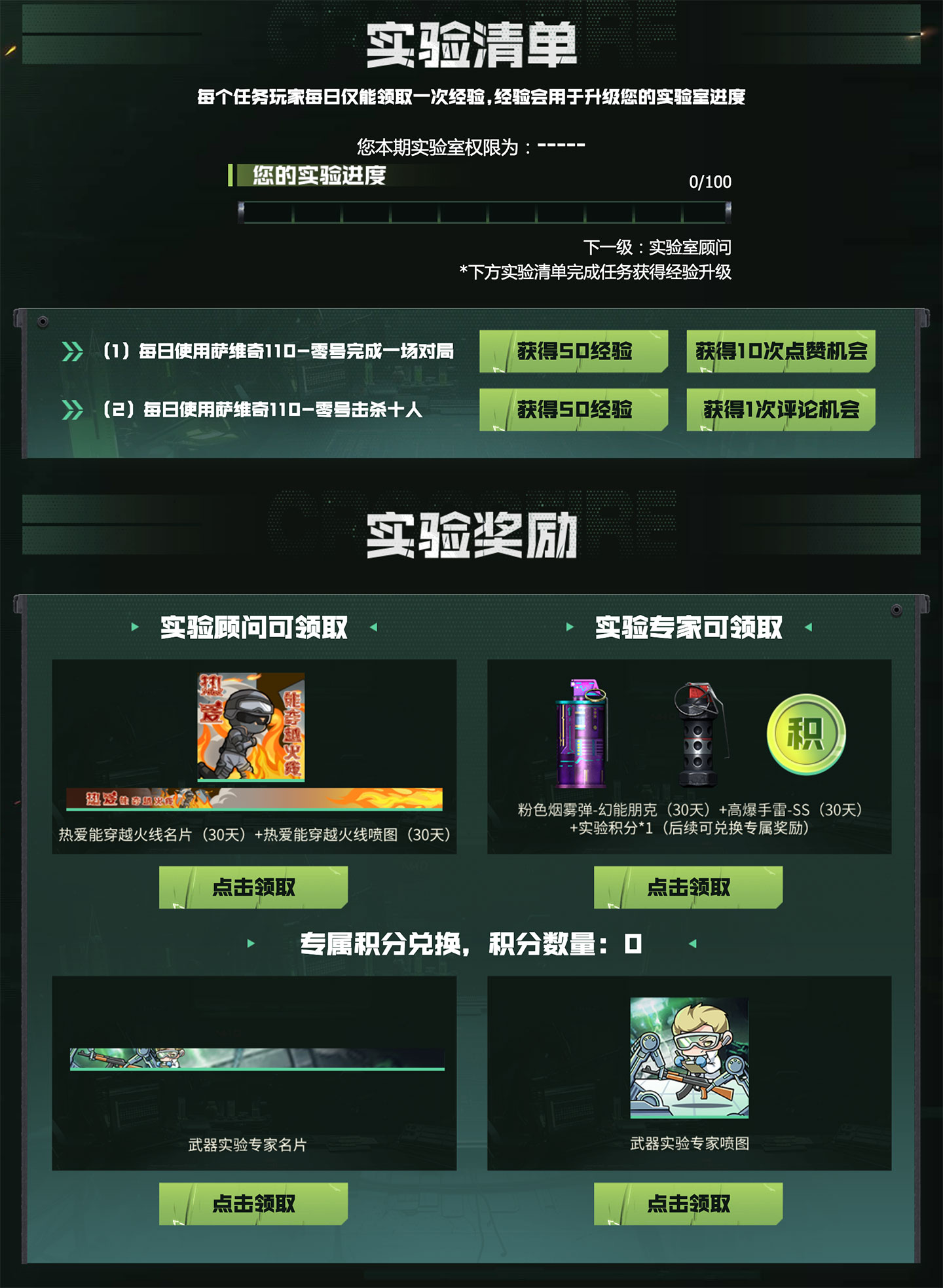 CF武器实验室名片喷图