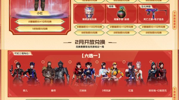 2026年1月CF藏宝阁积分活动