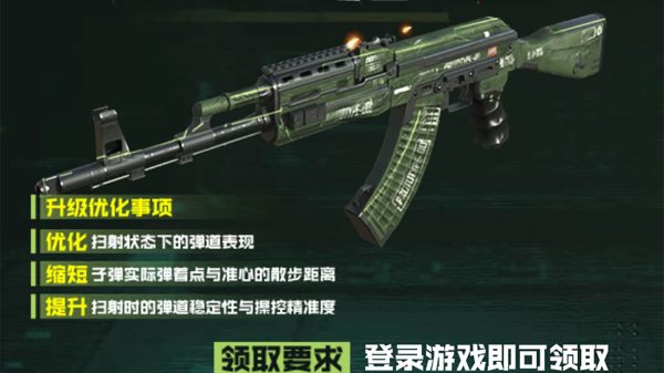 CF武器实验室领AK103零号升级版