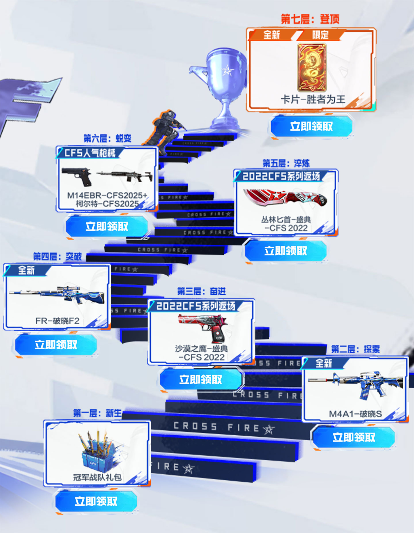 CF活动领卡片-胜者为王