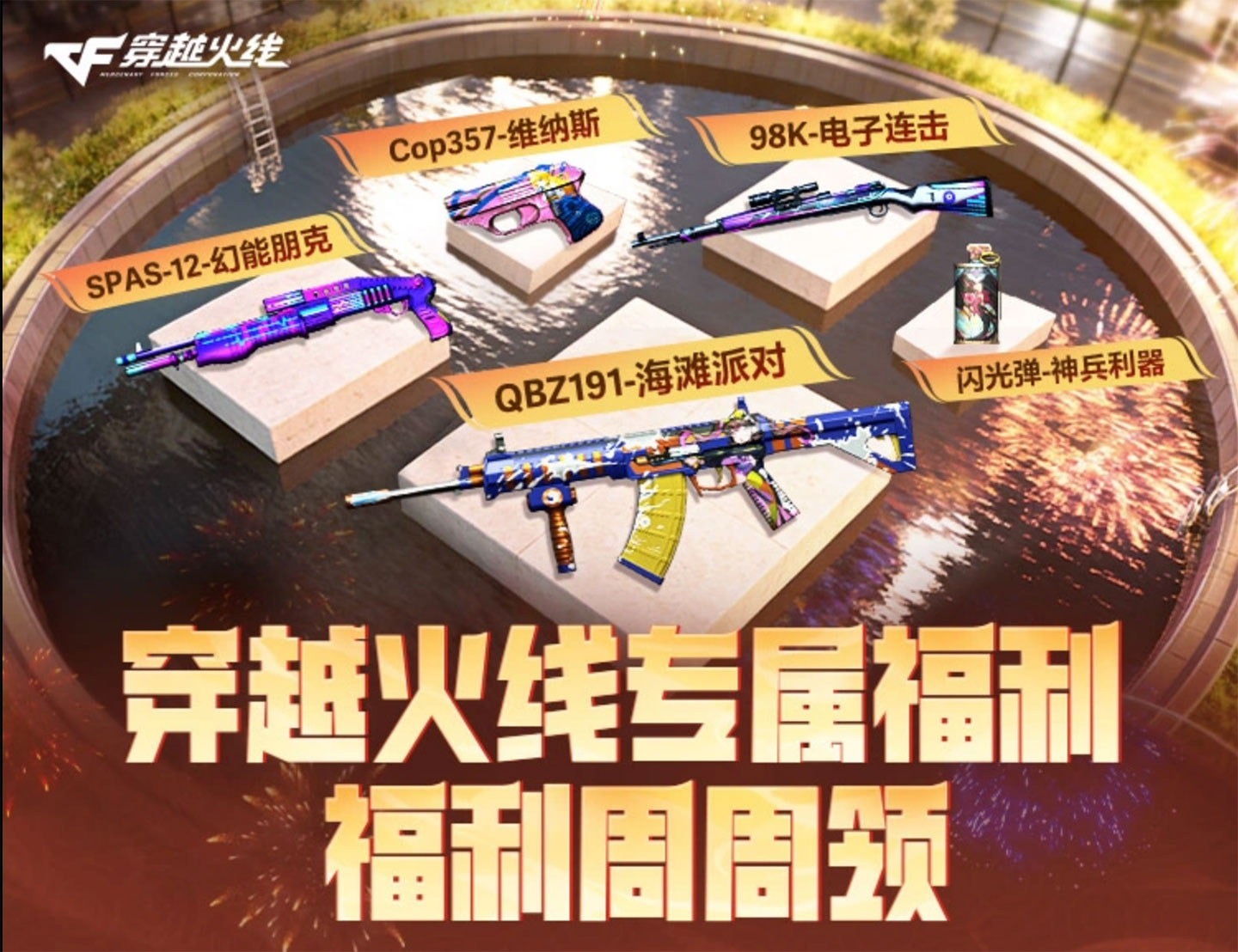 2026年1月CF福利周周领活动