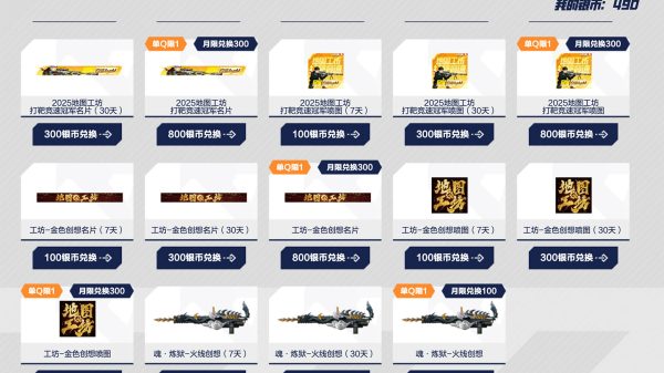 CF火线创想银币兑换商店网址