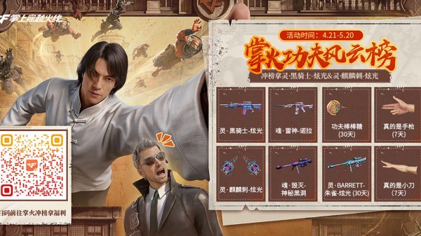 CF掌火功夫风云榜活动