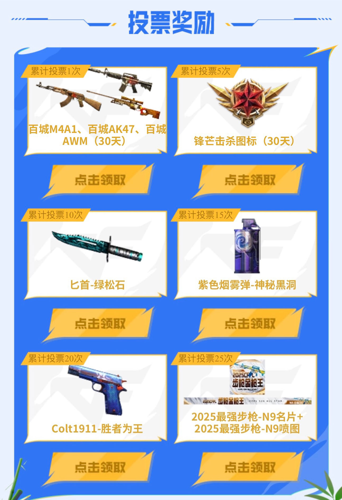 CFPL全明星赛票选活动