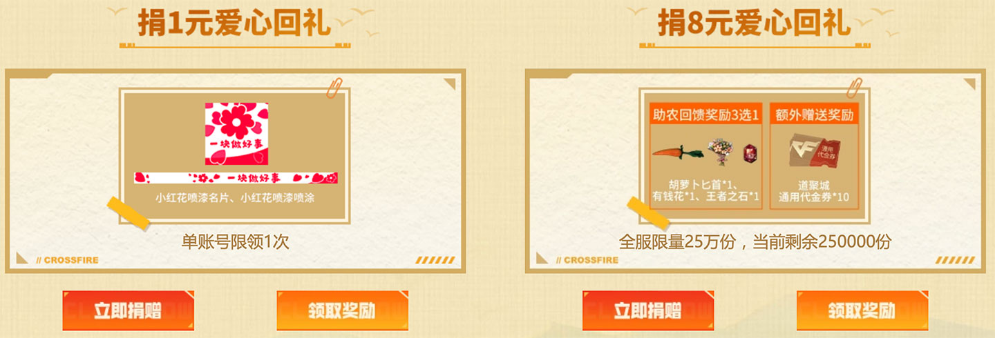 CF助农公益活动